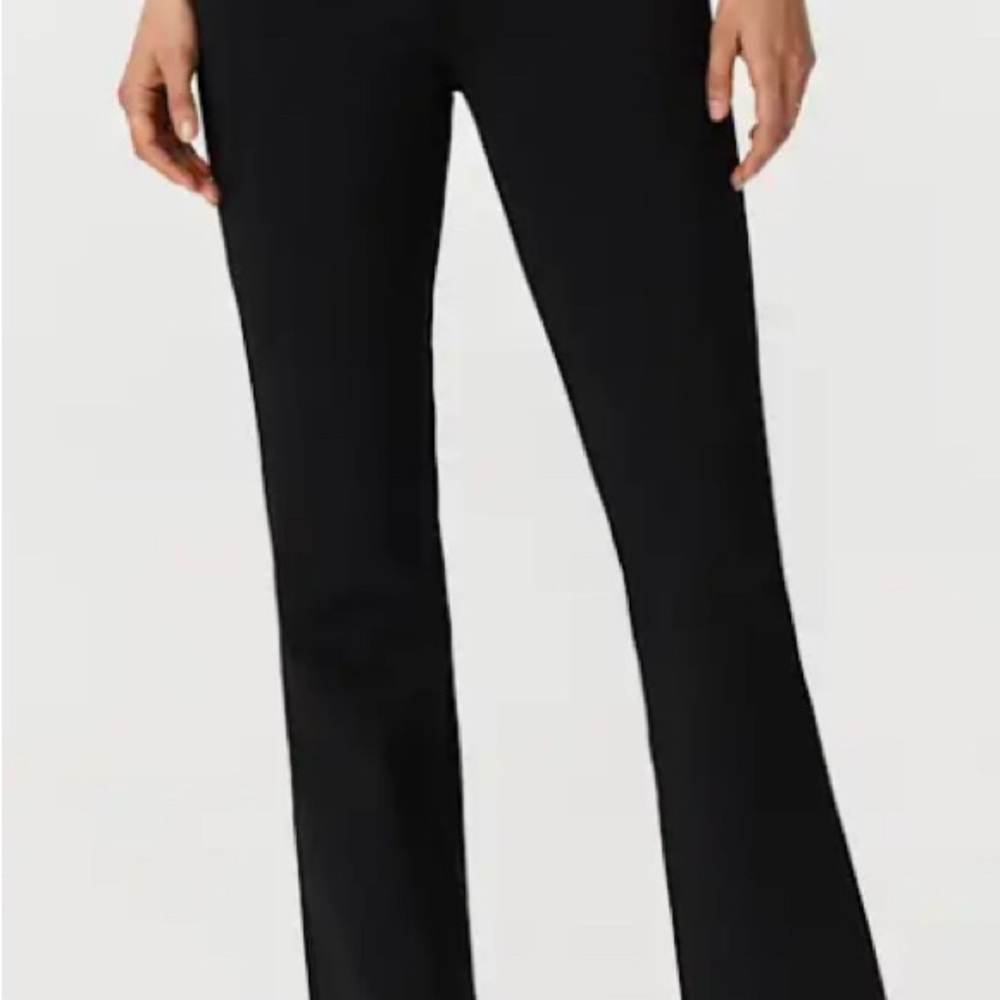 Quince black ultra stretch ponte pants women’s large